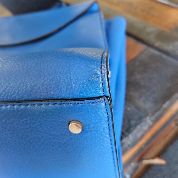 Kate Spade Royal Blue Saturday Leather Purse - Picture 5 of 14